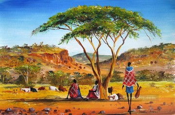 Somewhere in Naivasha from Africa Oil Paintings